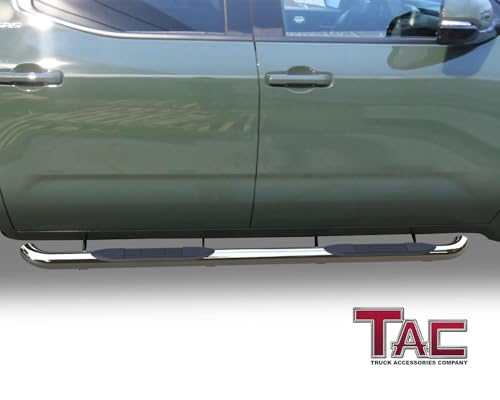 Estribos Laterales de Acero Inoxidable para Toyota Tundra miniatura 3