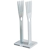 safycaby Kitchen Glove Holder Kitchen Glove Stand Holder Rubber Glover Drying Dryer Rack Reusable Rubber Glove Clothes Drying Rack for Dish Gloves and Rags (Blue)