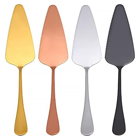 Mousyee Pala para Tartas de Acero Inoxidable de 4 Colores Cover