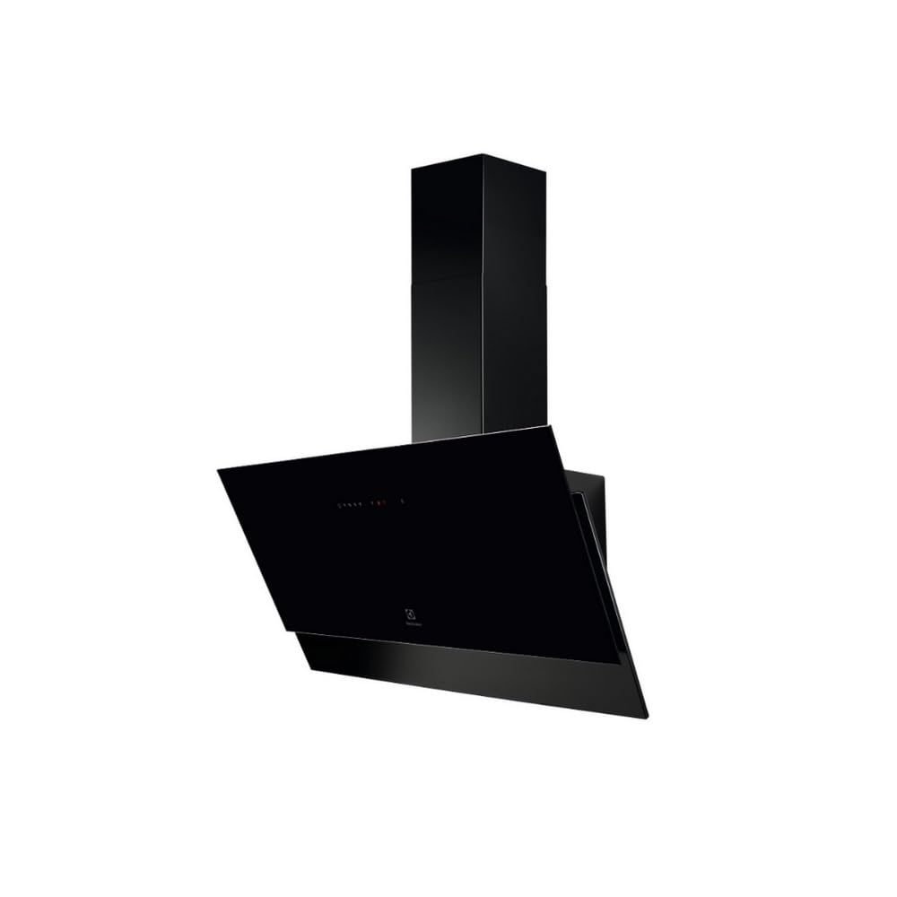 Electrolux LFV619K 700 m³/h De pared Negro A - Campana (700 m³/h, Canalizado/Recirculación, A, A, F, 63 dB)