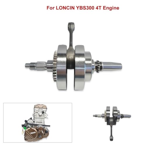 Cigüeñal para Loncin YBS300 con eje de biela de alta resistencia 2