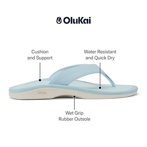 Image of OluKai Ohana Women's Sandals, Water Resistant Flip Flops with Arch Support