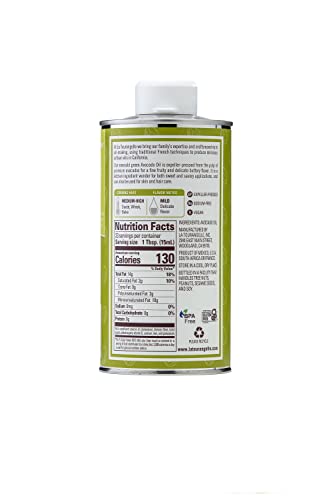 Image of La Tourangelle Avocado Oil 16.9 Fl Oz, All-Natural, Artisanal, Great for Salads, Fruit, Fish or Vegetables, Buttery Flavor (Pack of 2)