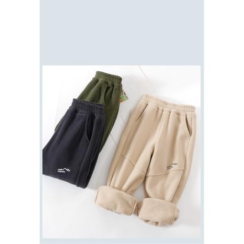 Boys Casual Sweatpants Straight Wide Leg Elastic High Waist Cotton Athletic Pants Teen Loose School Daily Joggers Pants4