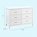 Davinci Charlie 6-Drawer Double Dresser in White