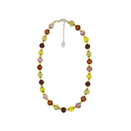 Venetiaurum Murano Glass & Silver Necklace