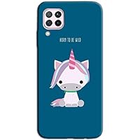 Mixroom - Cover Custodia Back case In TPU Silicone Morbido Per HUAWEI P40 LITE E Fantasia Re E Regina N187