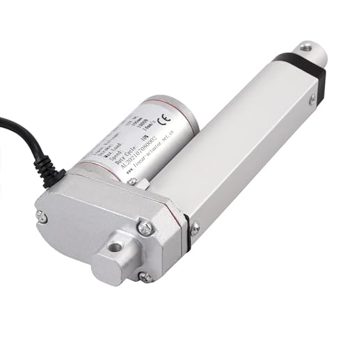 EYPINS Linearantrieb Linearmotor 12V, 1000N 100mm Hub max Linearantrieb, Toröffner Verstellantrieb Linear Actuator Motor Lineartechnik-Aktuatoren für Elektrisch Motor Auto Möbel Lifting Sofa (14mm/s)