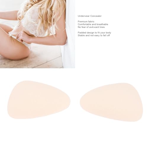 2pcs Toe Concealer Wiederverwendbar, Unterwäsche Concealer, Atmungsaktives Anti Slip Yoga Hosen Liner Liner Pad für Frauen für Yoga Badeanzug Leggings Activewear Bikini