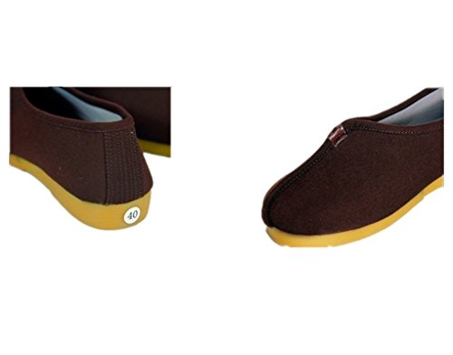 Lazutom Men Buddhist Monk Shoes Martial Arts Shoes Kung Fu Sneaker3