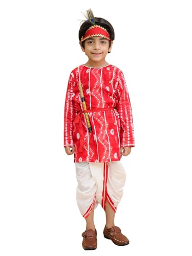 Image of BownBee Kids Ethnic Wear Dhoti Kurta Set | Traditional Festive Clothing for Children | Indian Wedding & Celebration Wear | Comfortable Fit