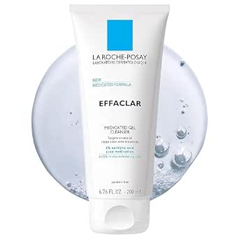 La Roche-Posay Effaclar Medicated Gel Cleanser with Salicylic Acid