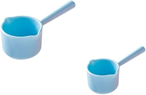 Juego de 2 cucharas de plástico de mango largo de 0.5 onzas líquidas y 0.19 onzas líquidas para azúcar, leche en polvo, reutilizables, cucharadita disponible en Yaxa Venezuela