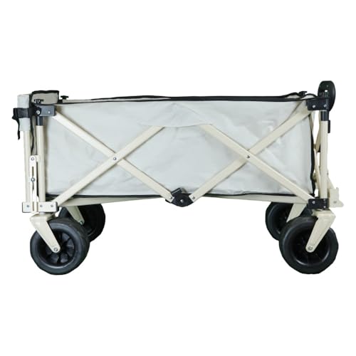 Encontraproduto.com.br - Carrinho dobrável Transport de aço que suporta 80kg com bolsos laterais NTK