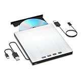 3. Con un práctico mecanismo de carga de discos tipo bandeja, nuestra unidad externa simplifica el proceso de inserción y expulsión de CD y DVD.