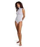 Commando Women's Ballet Body Mockneck Sleeveless Bodysuit Periwinkle One Size