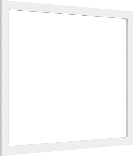 Vista 429 de Ekena Millwork Panel de pared decorativo Prescott de 34 pulgadas de ancho x 16 pulgadas de alto x 3/8 pulgadas de alto (dos piezas)