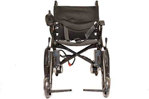 Horizon Mobility Mobile Wheelchair Electric Power Motorized Wheelchair Portable Folding Lightweight Electric Wheel Chair (Black) #TOP3