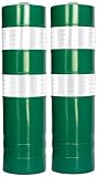 FERRETELIX® 2 Unidades Hito Balizamiento Verde H-75 – Señalización de Tráfico con Anclaje Incluido