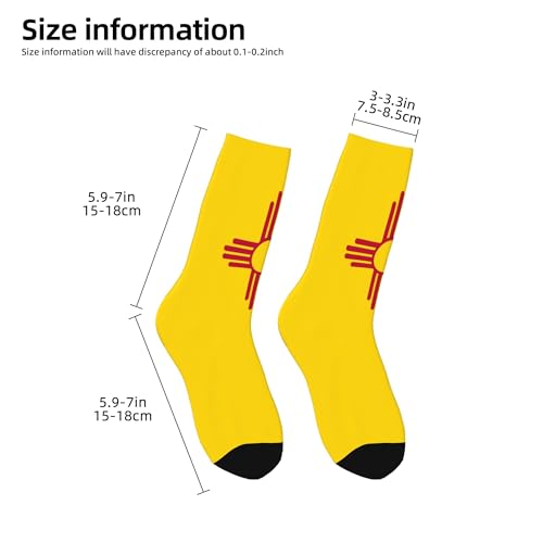 SEAEAGLE Flag of New Mexico A Pair Junior Athletic Short Tube Socks Children Calf Tube Socks Short Stockings2