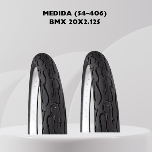 Par de Pneus 20x2,125 (54-406) BMX, Tipo FLAME Balão