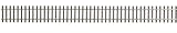  Spur H0 - Walthers Code 70 Nickel Silver Flex Gleis mit Holzschwellen