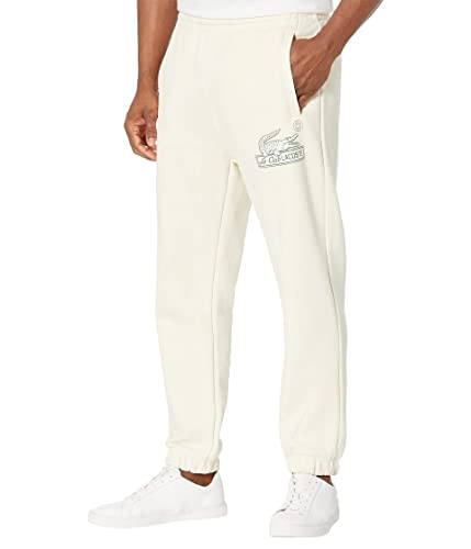 Lacoste Men's Relaxed Fit Track Pant with Adjustbale Waist, XH5585-XFJ-L