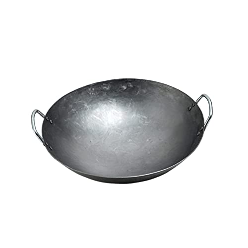 Wok de hierro fundido 38 cm con recubrimiento antiadherente