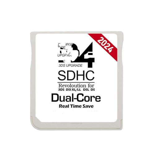 Adecuado para tarjeta 3DS DSL XL/LL 2024 R-4 SDHC, tarjeta de juego de tarjetas, tarjeta de memoria digital, tarjeta flash, accesorios para juegos, tarjeta portátil (blanco)