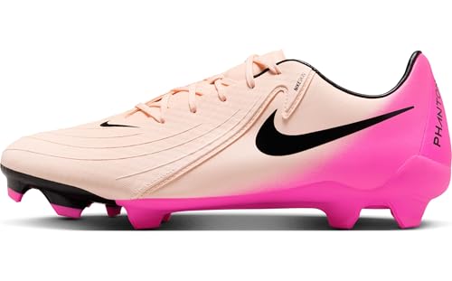 Nike FD6723-800 Phantom GX 2 Academy Hombre Crimson Tint/Black-Pink Blast EU 44
