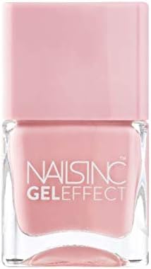 nails inc. 14Ml Nail Polish Gel Effect Star Street, 14 ml (Pack of 1), Coral Peach
