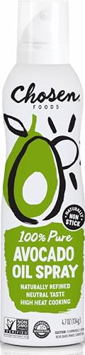 Chosen Foods Avocado Oil Spray, 4.7 Oz - All Purpose Cooking...