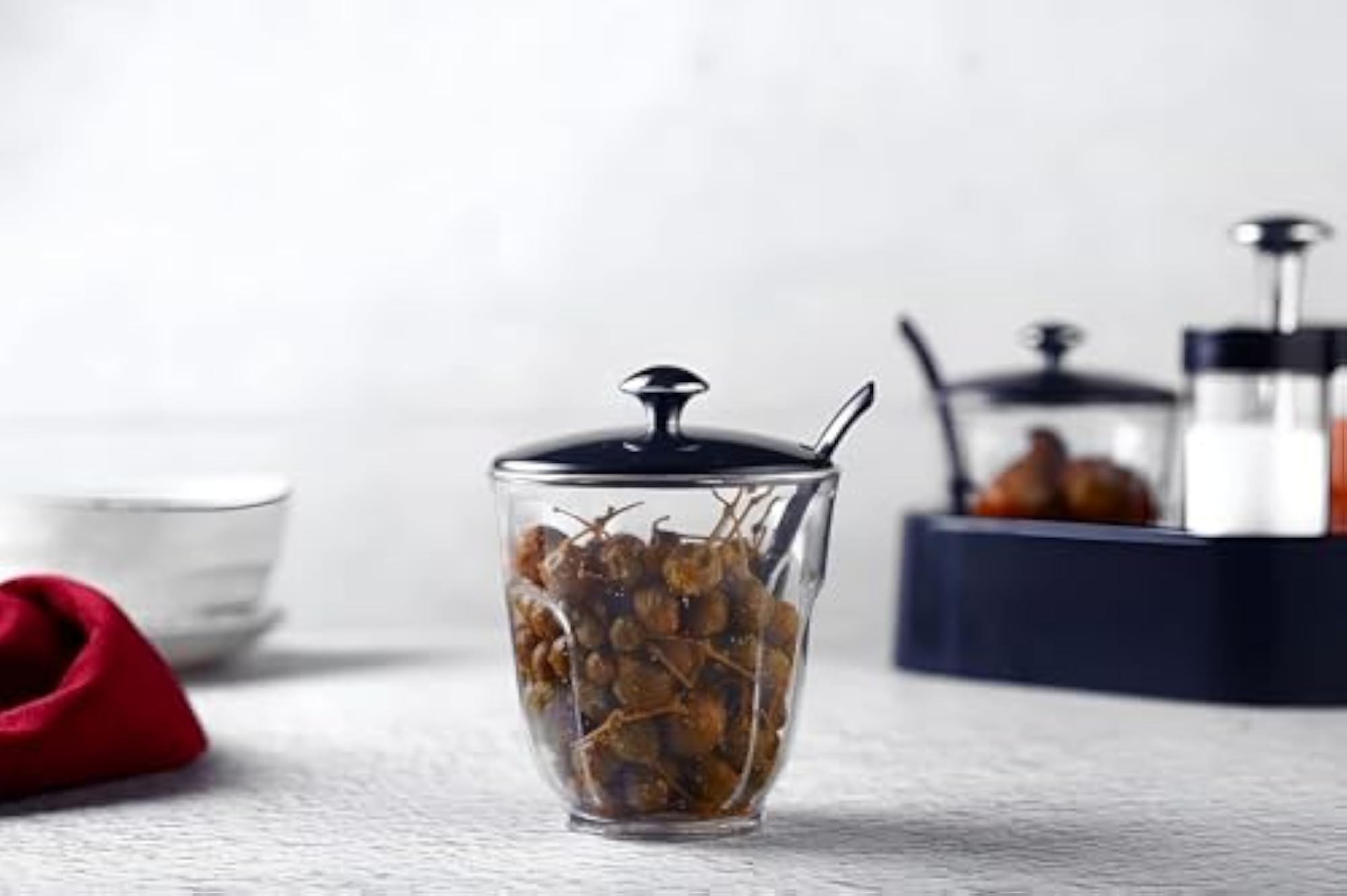 Airtight Spice & Pickle Jars, Clear Stylish Containers