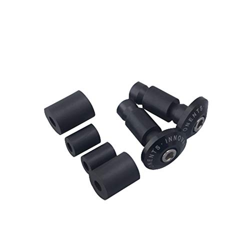 Goldfire Motorcycle 7/8'' Handle Bar End Weights Handlebar Grips Cap Anti Vibration Silder Plug Fits For Yamaha Kawasaki Dirt Bike (Black) #TOP3
