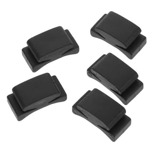 JOINPAYA 5個入り ヘッドストックギターピックホルダー ゴム製 滑り止め ギターピック収納クリップ ベース ウクレレ 楽器アクセサリーに最適