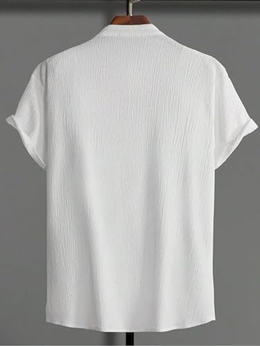 Image of Leriya Fashion Tshirt for Man | T Shirt for Mans | Mens TShirt's | Collarless T- Shirt for Mens | Half Sleeve Tshirt for Men (Available in Plus Sizes) Polycotton, Regular Fit