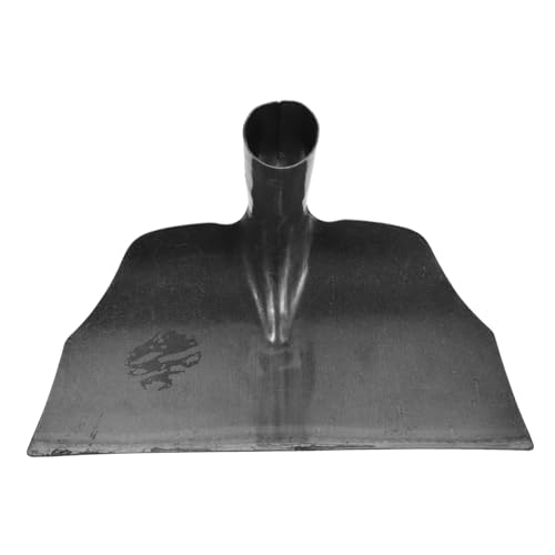 ibasenice Recogedor de Estiércol de Acero al Manganeso para Establos de Ganado y Caballos, Herramienta Multifunción de 30 Cm para Limpieza Agrícola y Resistente