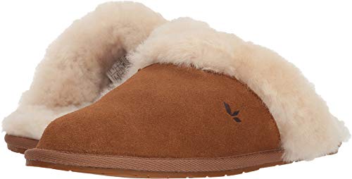 Koolaburra by UGG Women's Milo Scuff Slipper, Chestnut, 9 M US