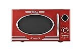 microondas sogo ss 890 r rojo retro 700w 20 l Apagado automático con señal sonora al final de funcionamiento