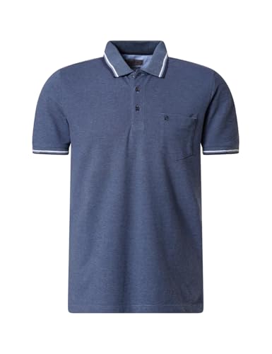 Pierre Cardin Herren Polo-Shirt Kurzarm Poloshirt KN | Männer Polo-Hemd | 3 Knopf | Modern Fit | Copen Blue 2070 6227 | XL