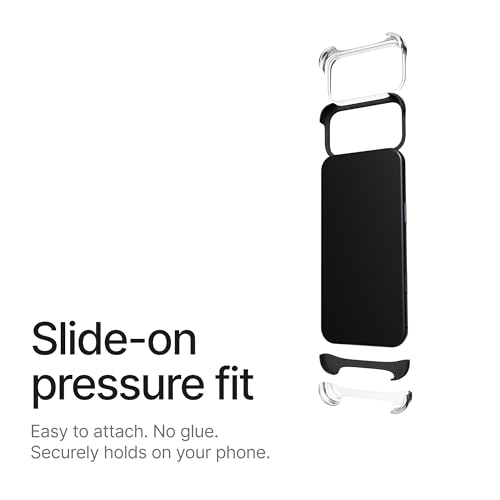 Image of Arc Pulse Compatible with iPhone 17 Pro Max Phone Case (2025), Minimalist Protective Shock Absorption Aerospace Grade Aluminum Shells + Elastomer Inlays Easy Fit 6.9 inch (Aluminum Graphite)