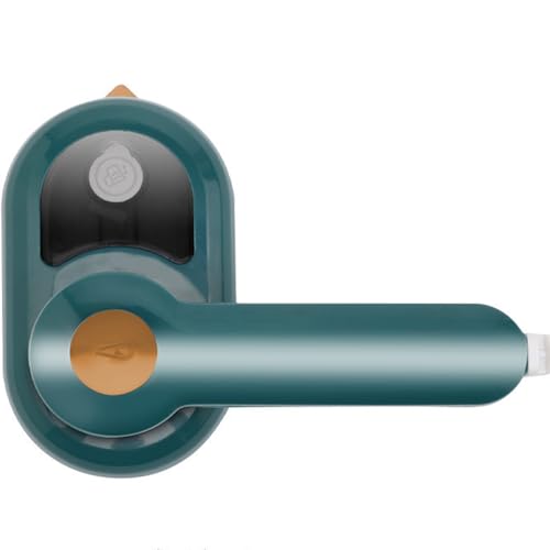 GERUI Ferro da stiro a vapore manuale girevole a 180°, mini ferro da stiro a vapore, mini ferro da stiro antiaderente, riscaldamento rapido, con 50 ml, per casa e in viaggio