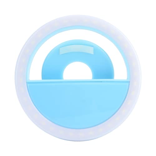 CHICIRIS LED-Blitzlicht, Kunststoffmaterial 5600K, langlebig, stoßfest, Ringlichter, Ringblitz für Büro und Zuhause