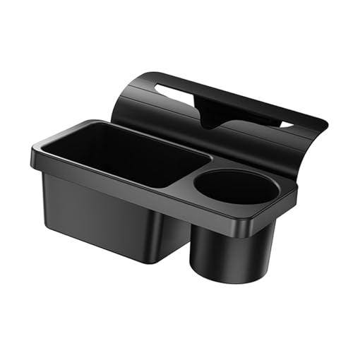 Portavasos para puerta de carro con organizador y soporte para teléfono miniatura 7