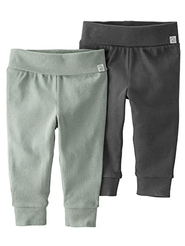 Image of little planet by carter's Baby 2-Pack Joggers Made with Organic Cotton