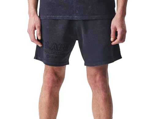 New Era McLaren Racing Vintage Wash Shorts (UK, Alpha, M, Regular, Regular, Black)