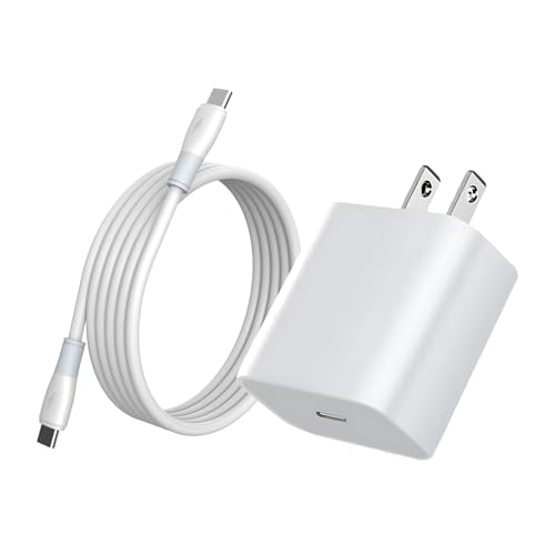 3ft For iPhone 17 16 15 Charger Fast Charging,20W For Apple iPad USB C Fast Charger,3ft USB C Wall Charger Block For iPhone / 16e/16 Pro/16 Pro Max/15/Plus/Pro Max/17/Pro/Pro Max/17 Air, iPad Pro/mini
