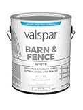 Valspar Paint BARN Fence Latex WHT GA 28603.007