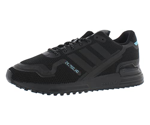 adidas Mens Zx 750 Hd Lace Up Sneakers Shoes Casual - Black - Size 5 D