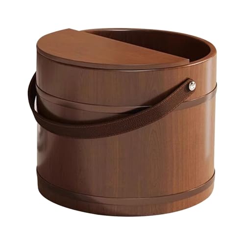 Cubo para baño de pies en madera natural para un cuidado general premium 5